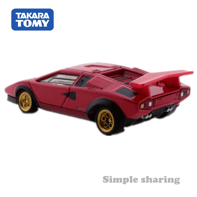 Takara Tomy Tomica Премиум оригинальный Lamborghini Countach LP500S красный 1 : 61 автомобиль детские