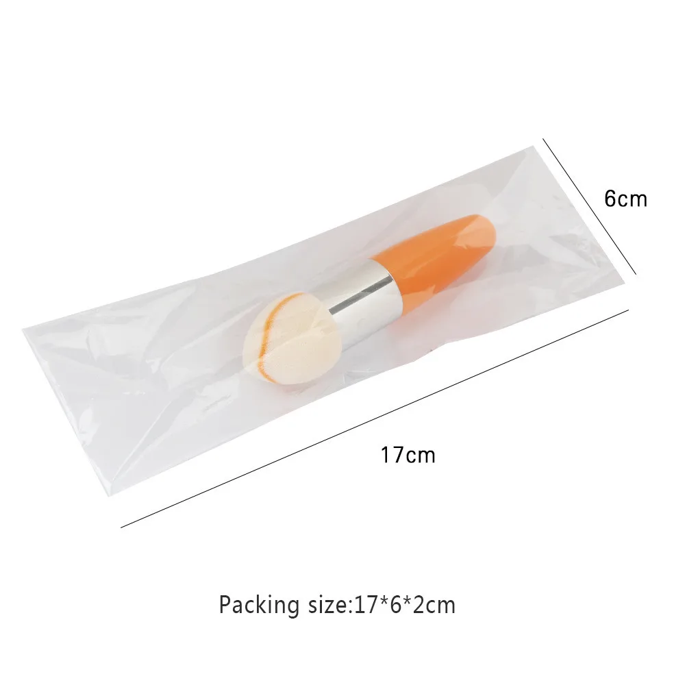 1PC Makeup Sponge Foundation Powder Handle Puff Concealer Cream Brush Smooth Face Beauty Care Puff Make Up Cosmetic Tools
