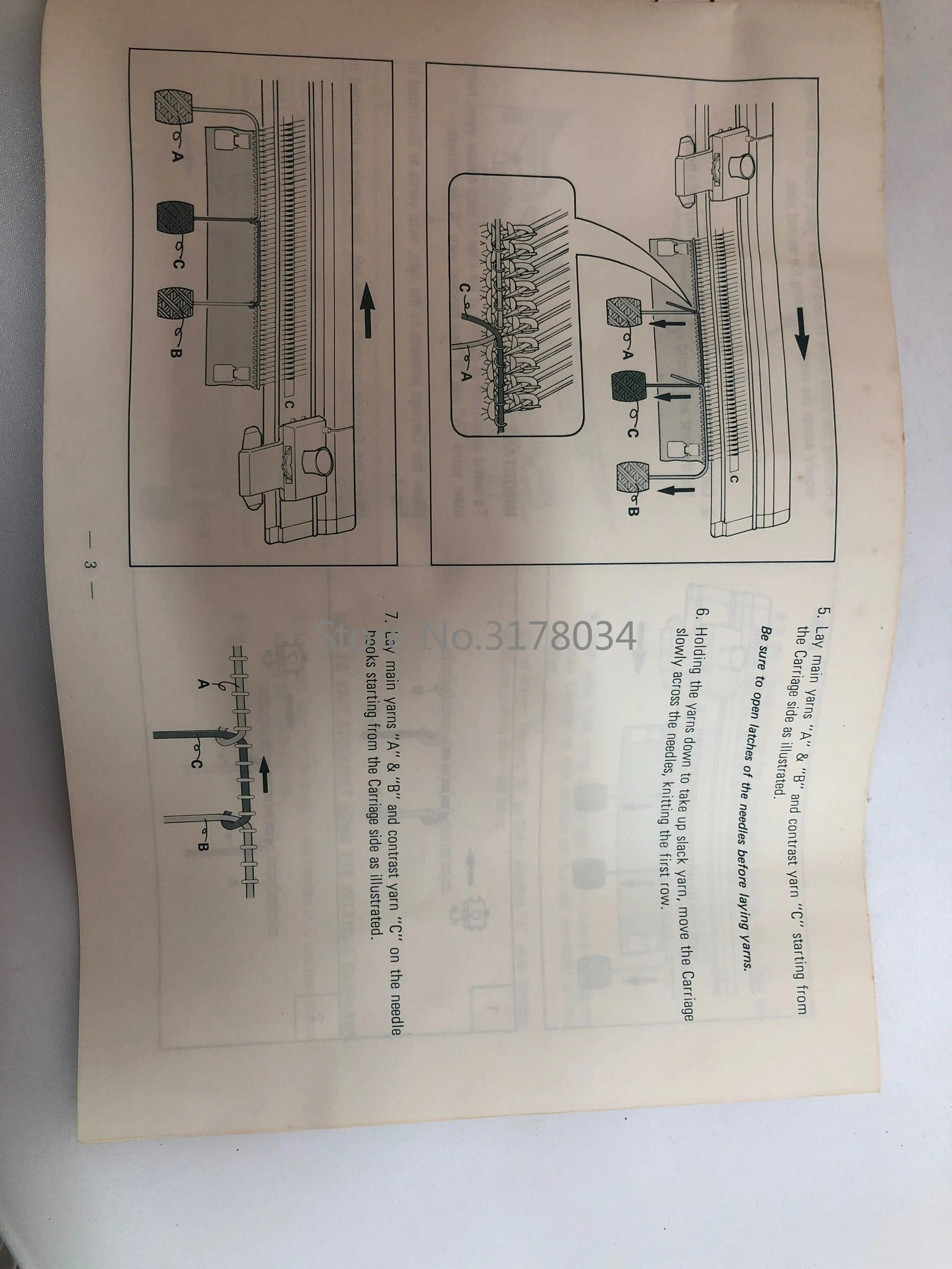 Совершенно Knitmaster/Серебряный Рид AG-20 Интарсия карета(аксессуары для вязальной машины