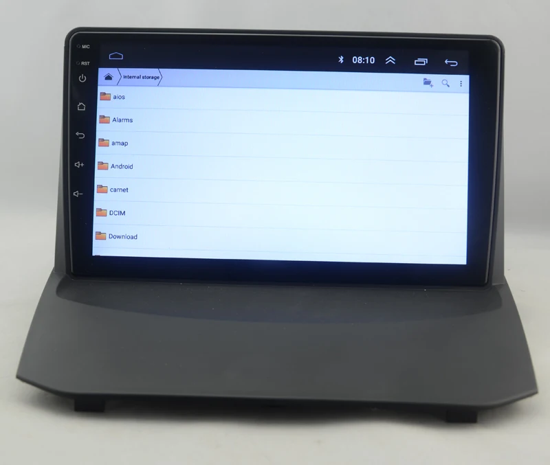 " четырехъядерный Android 8,1 Автомобильный gps Радио навигатор для Ford Fiesta 2009- с 4G/Wifi DVR