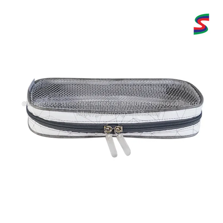 

Factory Customizable DuPont Paper Ultra-Light Storgage Bag, Environmentally Friendly Printed Dacron Stripes Lining Cloth Mesh Ma