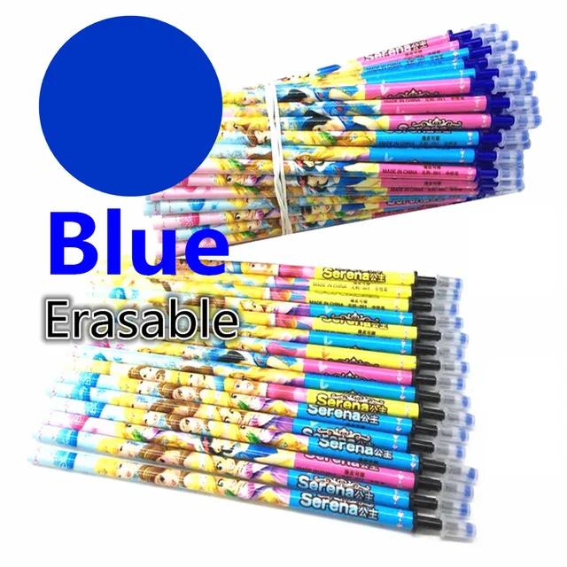 1 шт. чернильно-синяя стираемая шариковая ручка включает в себя цветные шариковые ручки, автоматический карандаш, ластик, маркировочная ручка для офиса, школы - Цвет: 263 -1pcs