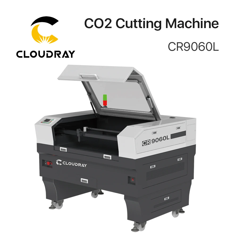 Cloudray 90-100 Вт/130 Вт-150 Вт CO2 машина для резки CR9060L/CR1390L/CR1610L с S& A охладитель 3000AG/5000AG/5200AH