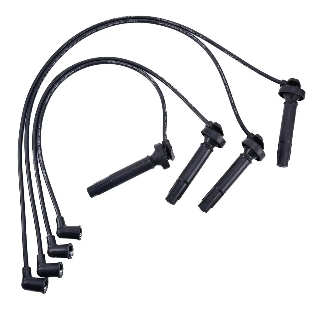  4pcs Set Car Ignition Lines Sub Cylinder Wires For Spark Plug Cable For For SUBARU FORESTER 2005-20
