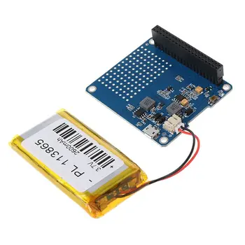 

UPS HAT Board Module 2500mAh Lithium Battery For Raspberry Pi 3 Model B/Pi 2B/B+/A+ L41F