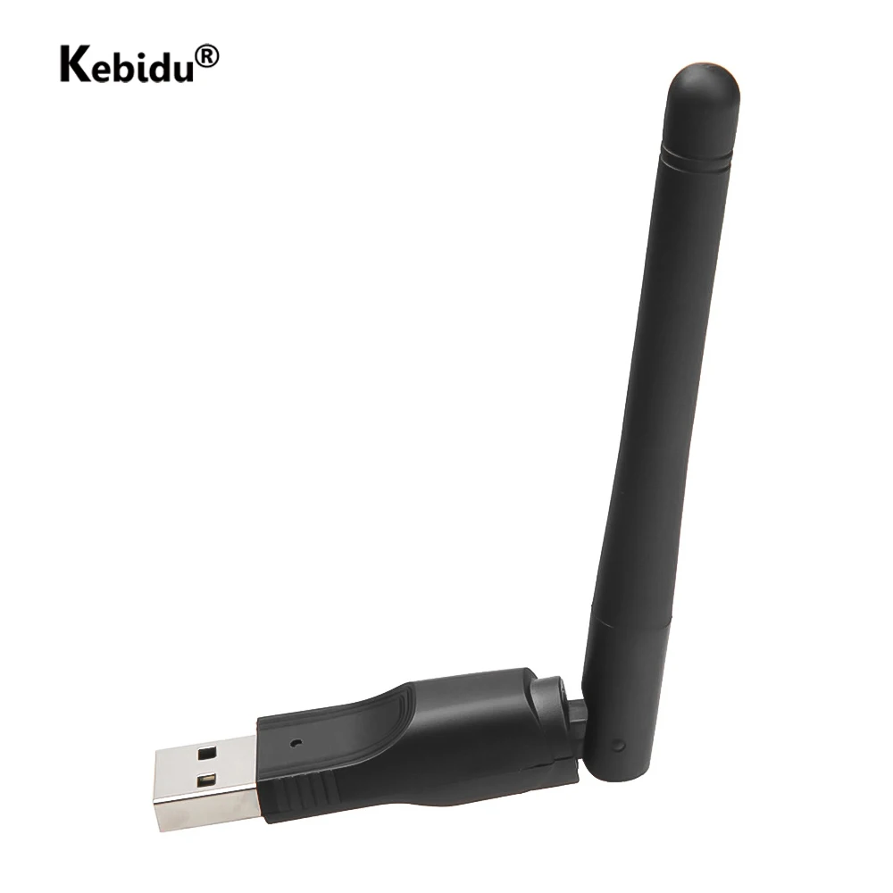 Сетевая мини-карта Kebidu USB Wi-Fi беспроводной LAN адаптер для цифрового спутникового