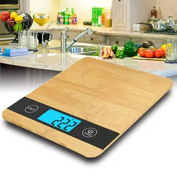 

5KG/ 1g LCD Digital Kitchen Scale Weighing Scale Food Diet Postal Balance Measuring Tool Touch Control Electronic Scales