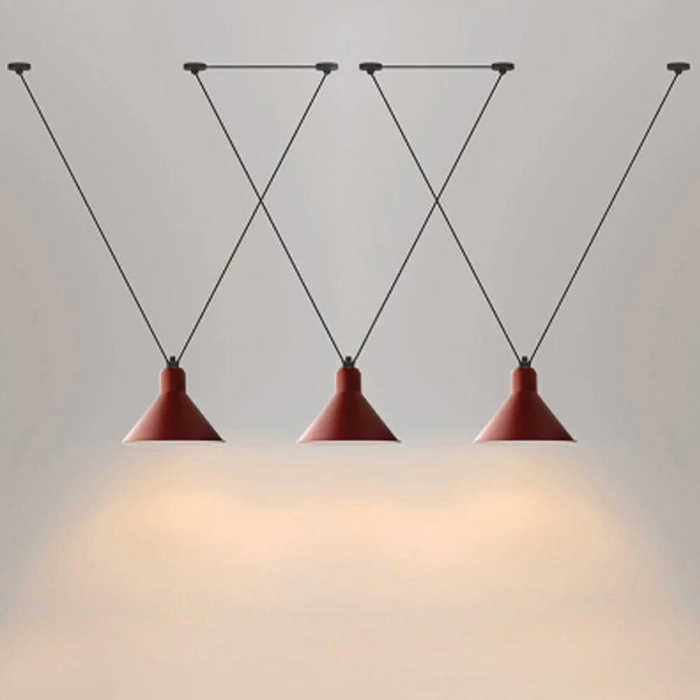 3 head Современный DIY светодиодный подвесной светильник s минимализм линия подвесной светильник лестничный зал коридор офисная студия стойка Декор Светильник Подвесной Светильник - Цвет корпуса: 3 head