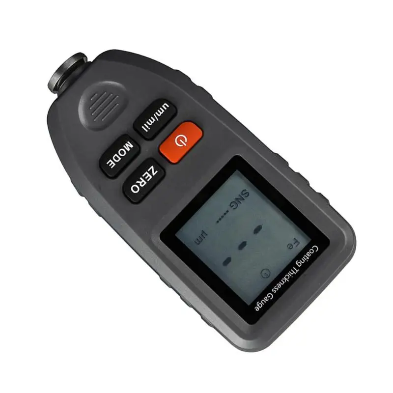 TC100 цифровой мини-измеритель толщины покрытия тестер краски для автомобильного инструмента встроенный черный свет для удобного чтения