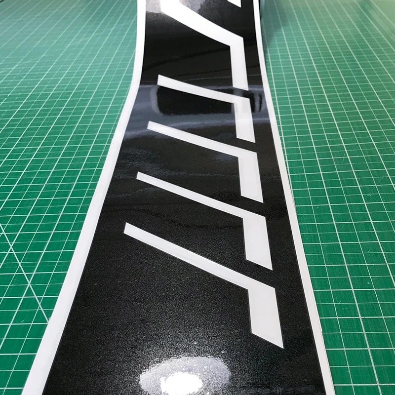 Автомобильные наклейки 2 шт. гоночный стиль дверь тело боковая полоса