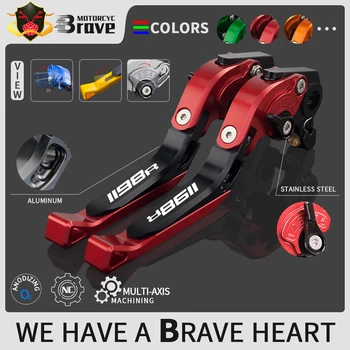 

NEW 1198R LOGO Handlebar For Ducati 1198 R 2009-2011 2010 Motorcycle Adjustable Folding Brake Clutch Levers Hand Lever