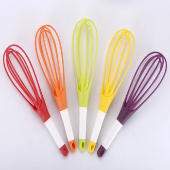 

Rotary eggbeater plastic manual mixing multifunctional eggbeater cooking advanced dusting plastic heat-resistant non-stick