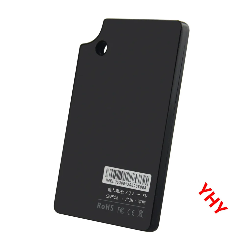 

YHY Ultra-thin Card Shape GPS Tracker Locator Real Time Anti-lost Tracking System for Old Man Children Cars