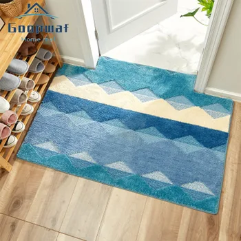 

Household Entrance Door Mats Rectangular Entrance Mats Can Be Tailored Living Room Bedroom Floor Mats Kitchen Non-slip Mats