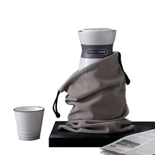 YUEWO, 110-240 В, 500 мл, портативный чайник, 316 нержавеющая сталь, электрический чайник, дорожная емкость, термоизоляция, интегрированный автоматический