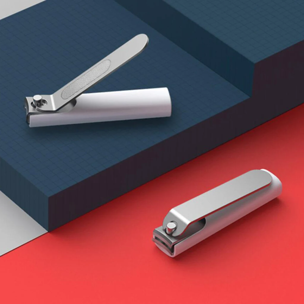 Stainless Steel Nail Toenail Clippers Pedicure with Nail File for Men Women