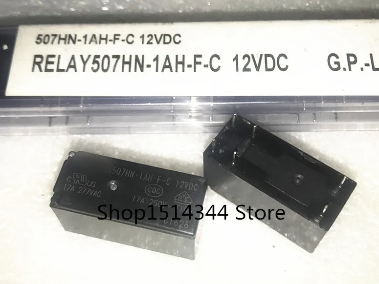 Neworiginal 2 шт./лот реле 507HN-1AH-F-C 507hn-1ah f-c-12 В постоянного тока 12 17 А | Строительство и