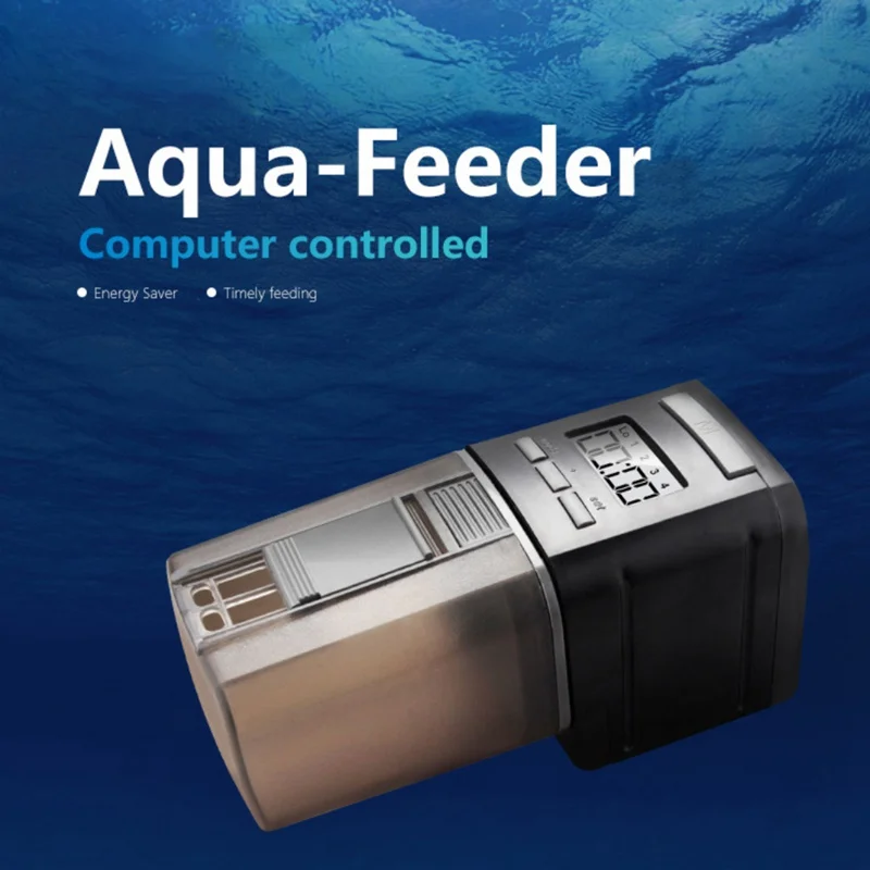 Цифровой, lcd, Автоматический Аквариумных резервуарах Корм для аквариумных рыбок Таймер подачи автоматическая рыба кормушка для рыбок бак автоматический Еда диспенсер