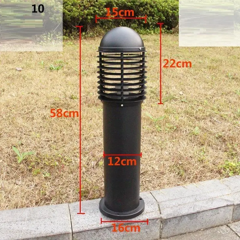 Светильник ing Luce Para Lampara Terraza Y Tuinverlichting Tuinlamp Ogrodowe Luz Decoracion, наружный светильник, садовый светильник