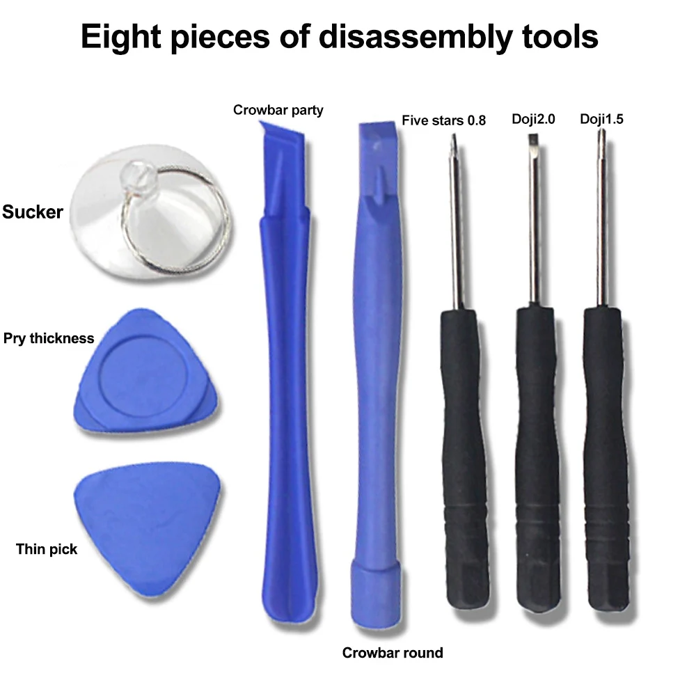 6 шт./лот Набор отверток прецизионные крестовые отвертки наконечники в ручке для