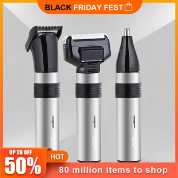 

3 in 1 Electric Hair Clipper Shaver Reciprocating razor Electric Nose Ear Mane Trimmers Rechargeable Shaving machine