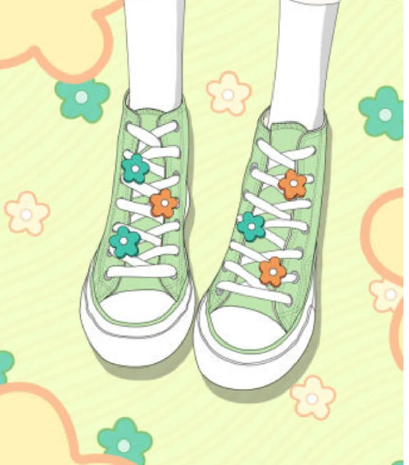 Туфли женские холщовые с высоким верхом милая повседневная обувь маленькими