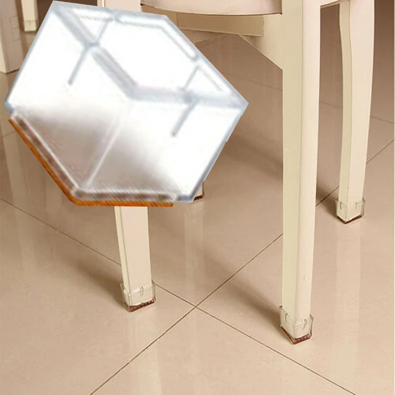 16 шт силиконовые ножки стула крышка стола покрытия для ног защита для пола 3 формы квадратные/прямоугольные/круглые