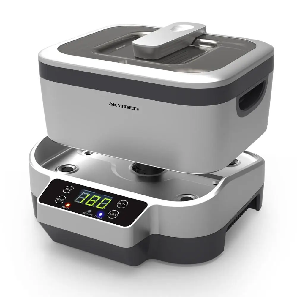 SKYMEN 1200 Ultrasonic Cleaner Jewelry Bath Stones Nail Cutters Manicure Tools Toothbrush Watches Eyeglasses Shaver Timer Bath