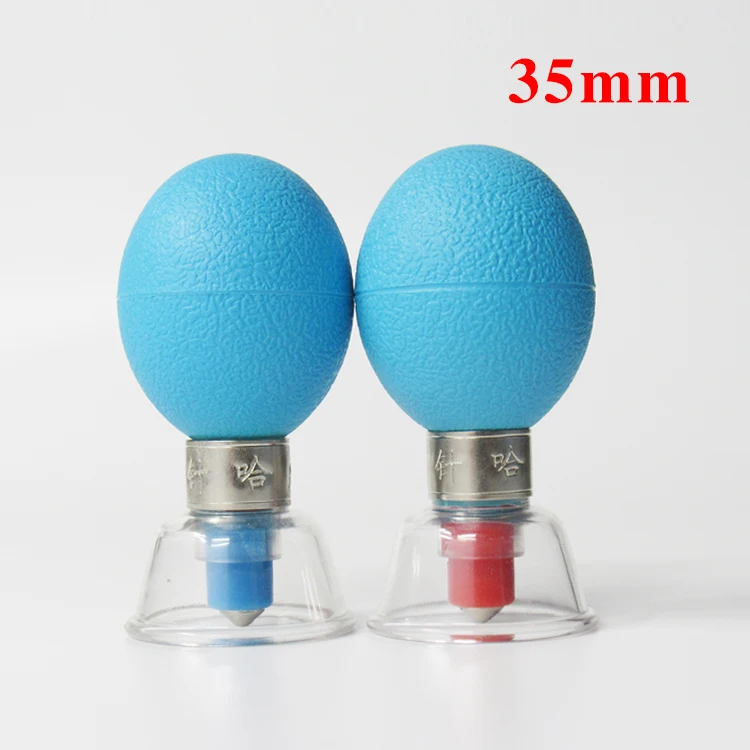 10pcs silver acupuncture suction cup weight loss needle