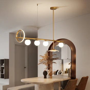 

Modern LED Pendant Light for Kitchen Office Lustre Lamparas De Techo Colgante Moderna Suspension Hanging Gold led Pendant Lamp