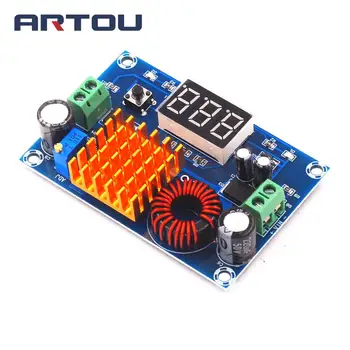 

DC 3V-35V to DC 5V-45V Boost Module Digital DC-DC Converter Step Up Module Boost Converter Board 5A Power Adjustable for Voltage