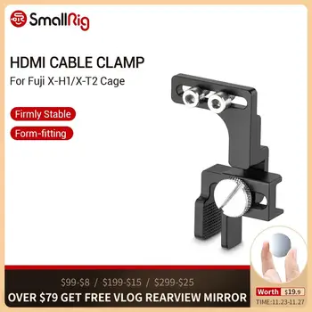 

SmallRig X-H1/X-T2 HDMI Cable Clamp For Fuji X-H1 and Fuji X-T2 Camera Cage HDMI Cable Protective Clamp - 2156