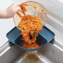 kitchen sink drains board vegetables filter sponge soap gadget holder kitchen strainers camper design cuisine home improvement