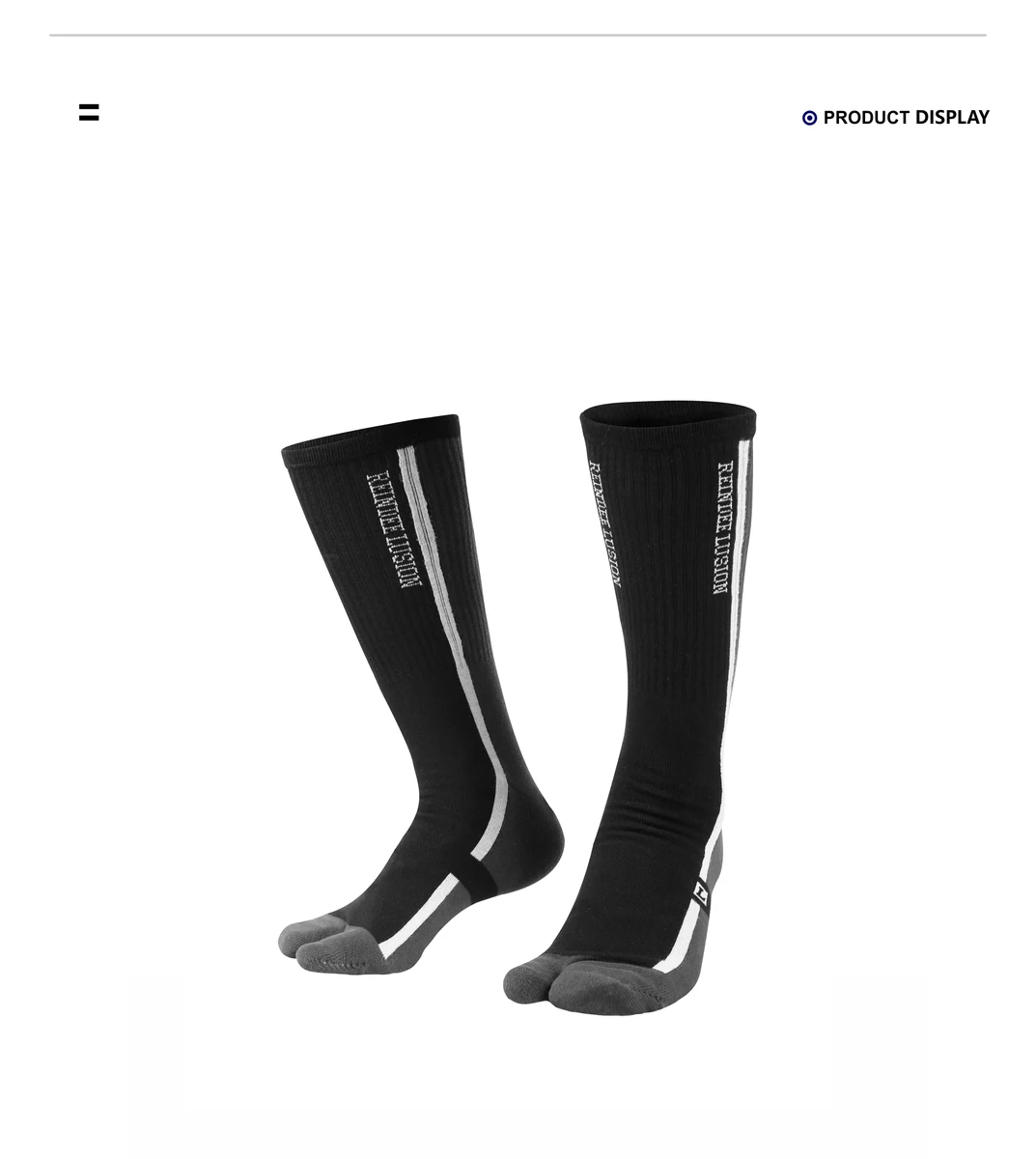 Reindee Lusion  Socks/ Tobi socks toe-divided split toe techwear accessories streetwear