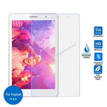 

For Huawei Mediapad T3 8.0 Tempered Glass Screen Protector 9h Safety Protective Film on Mdeia pad T 3 8 KOB W09 L09