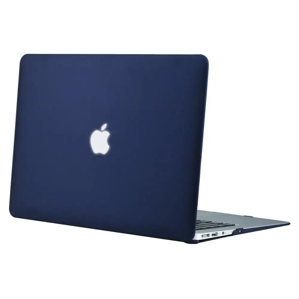 Navy Blue MOSISO A1989 A2159 A1708 A1706 Pro 13 Чехол ноутбук в виде ракушки чехол для нового Macbook Air13 дюймов A1932 за счет сканера отпечатков пальцев протектор чехол - Цвет: Navy Blue
