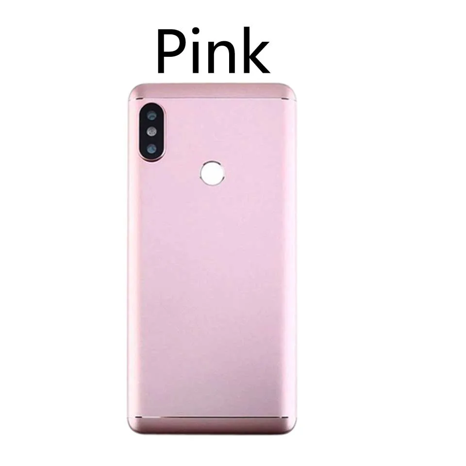Pink-No tool Задняя крышка батареи для Xiaomi Redmi Note 5 задняя крышка батарейного отсека задняя крышка корпуса для Redmi Note 5 Pro Чехол замена шасси - Цвет: Pink-No tool