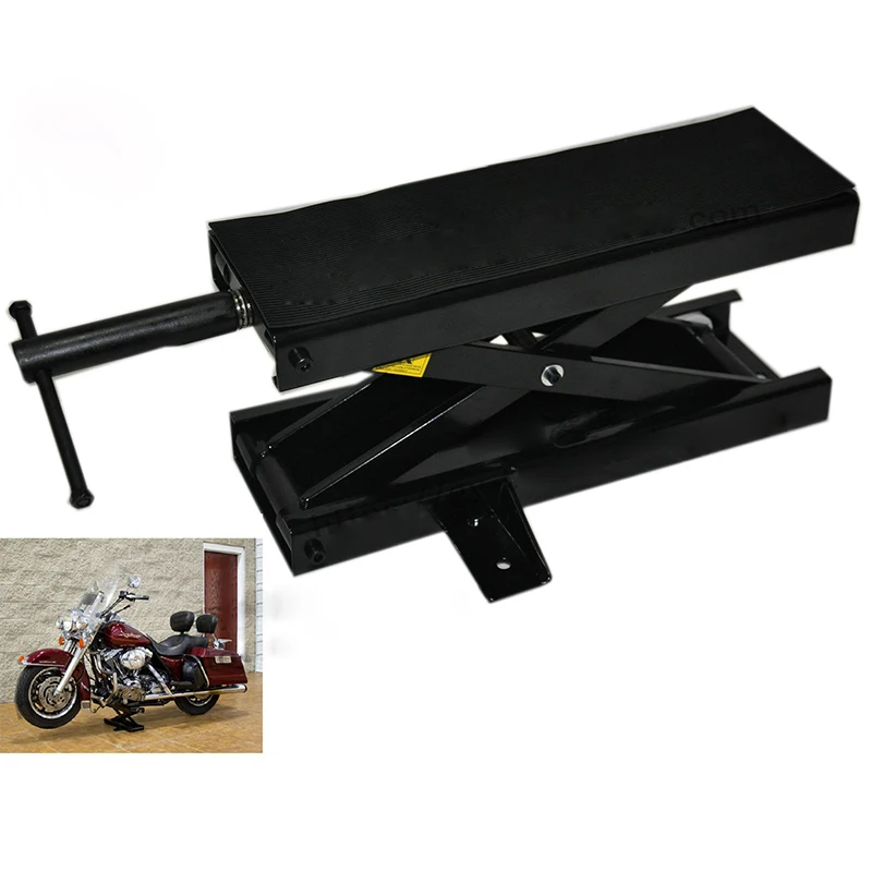 

Motorcycle Electric Motor Jack Repair Lifting Frame Platform Tool Parking Frame Bracket Repair Platform