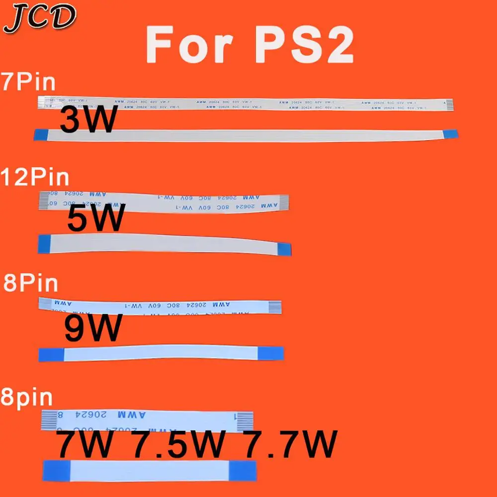 JCD 10 шт./лот Мощность переключателя сброса ленточный кабель для PS2 30000 70000 90000 50000 75000