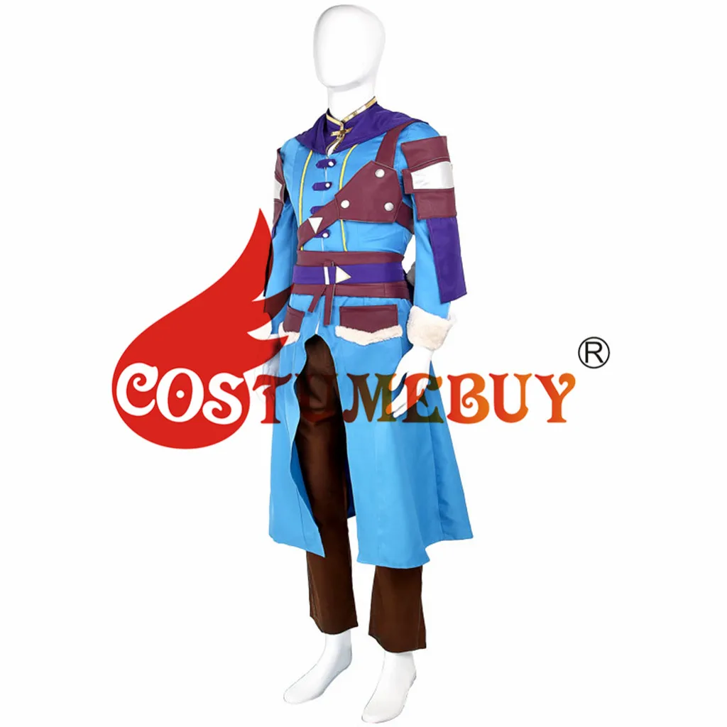 CostumeBuy пожарная эмблема три дома 5 лет Эш Косплей Костюм на заказ L921