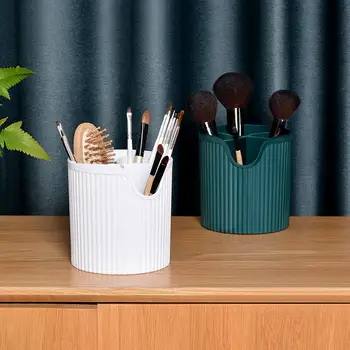 

1PCs Makeup Brushes Holder Box Holder Makeup Brush Cosmetic Tools Jewelry Container Display Rack Table Nail Polish Organizer