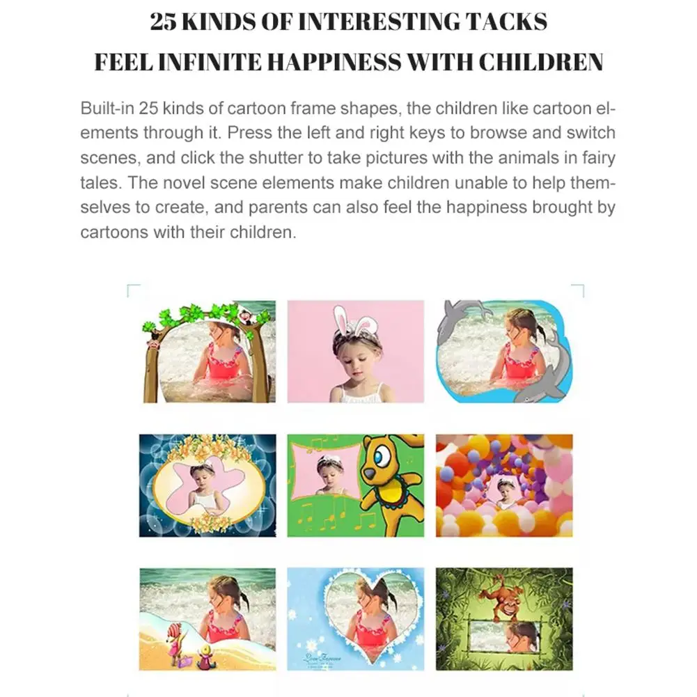 Hdefd49ac7f0f4e159f792bcccee19888K Children Camera 2.8" IPS Eye Protection Screen HD Touch Screen Digital Dual Lens 18MP Camera for Kids