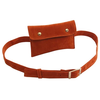 

Casual Scrub Leather Flap Waist Bag Women Fanny Packs Ladies Shoulder Crossbody Messenger Bags Chest Pouch Handbags