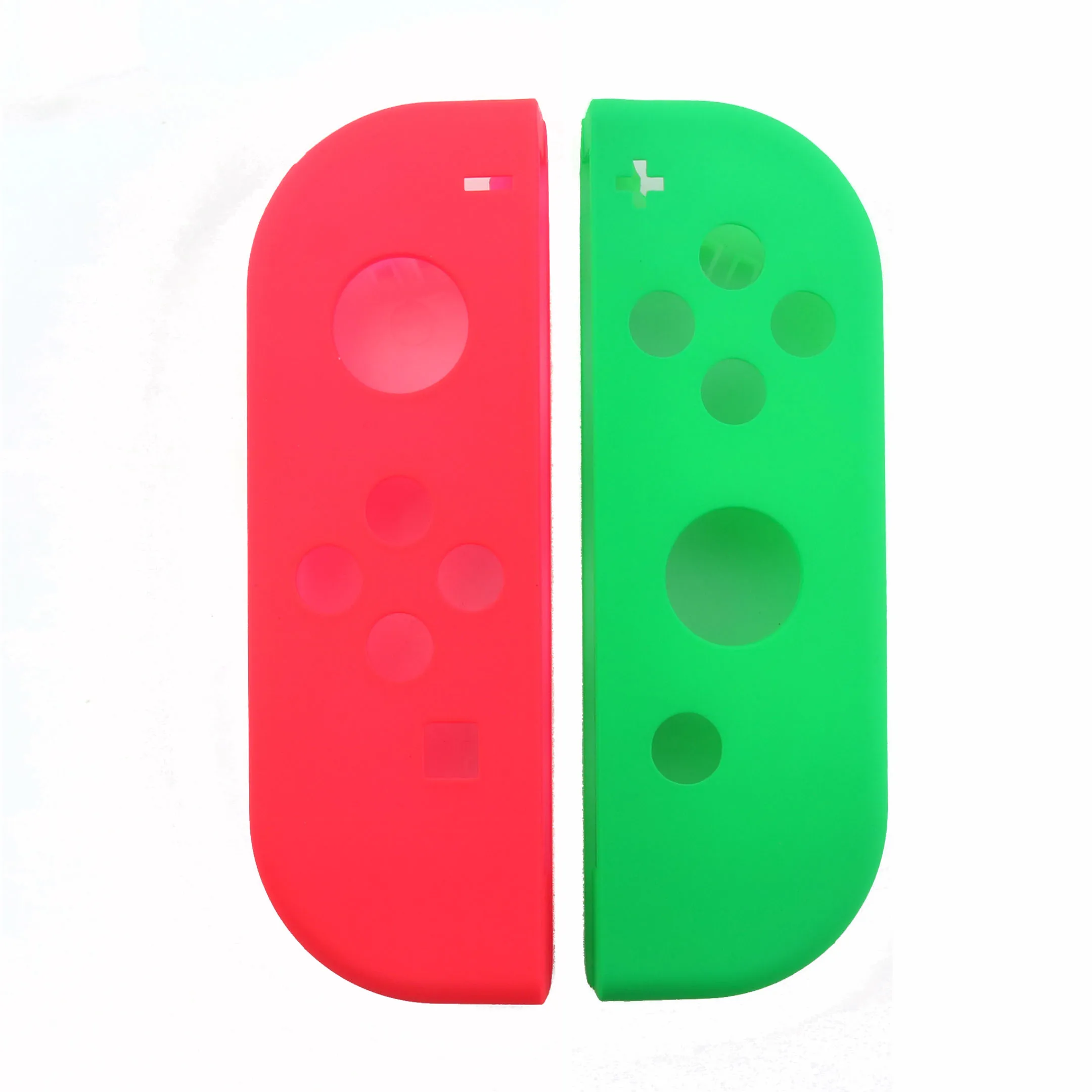 Защитный чехол YuXi s для Kind Switch NS Joy Con, сменный корпус, чехол для NX JoyCons, чехол контроллера, зеленый, розовый - Цвет: J-K