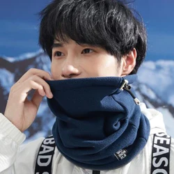 Winter Outdoor Fleece Neck Warmer Gaiter Thermal Half Face Cover Cycling Snowboard Ski Hiking Tube Mask Scarf Men Women