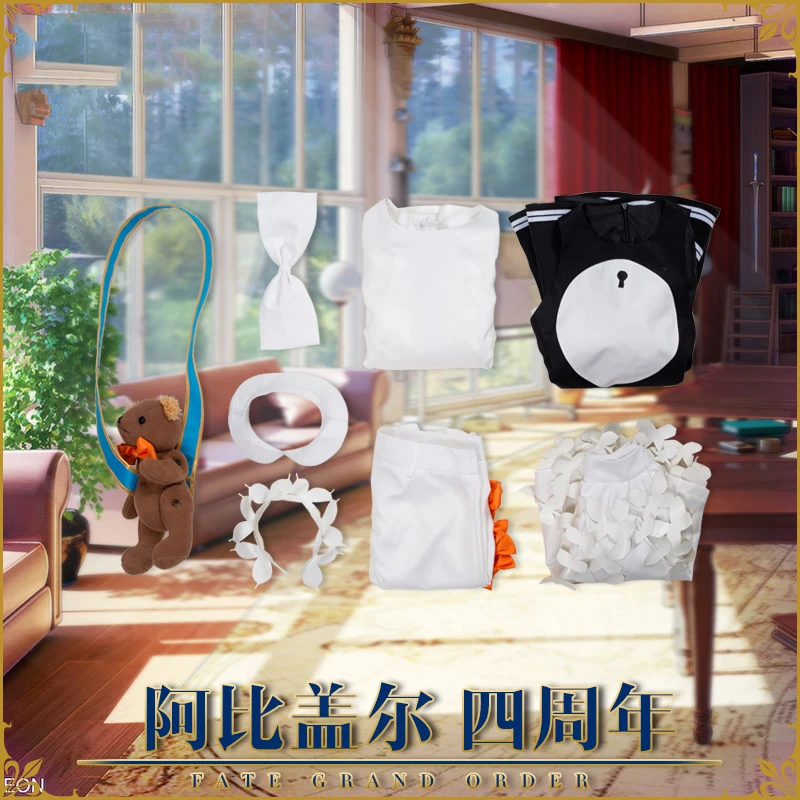Fate/Grand Order Абигейл Вильямс женский косплей-костюм униформа девушки костюмы для женщин аниме одежда наряды Хэллоуин аниме
