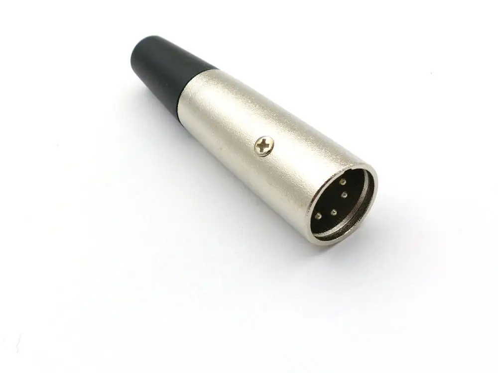 10 шт. XLR 4 контактный штекер/гнездо разъема питания|socket|socket connectorsocket power |