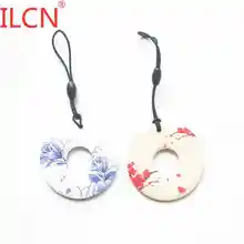 125 кГц, ID, RFID, только для чтения, брелок, бирка, контроль доступа, близость TK4100 EM4100, водонепроницаемый круговой брелок, красный/синий, 10 шт