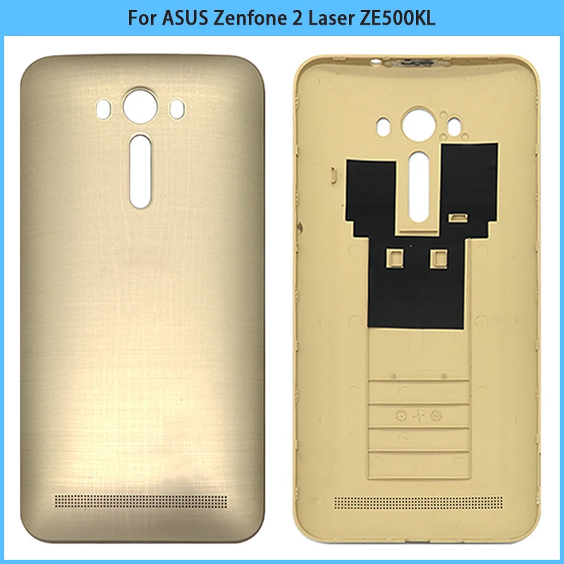Новый чехол для задней крышки ZE500KL ASUS Zenfone 2 Laser Пластиковая Крышка батарейного
