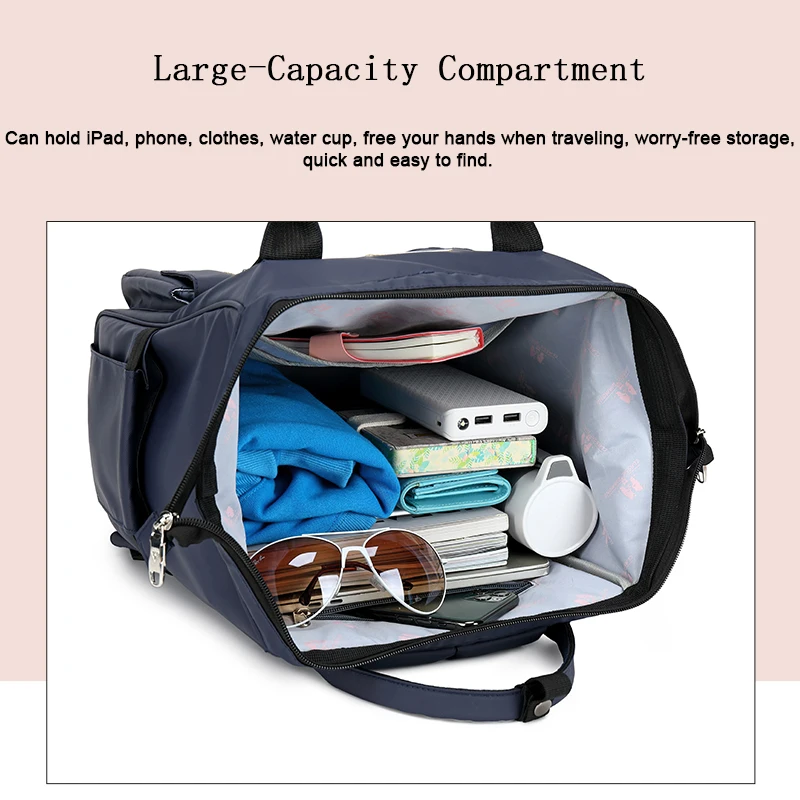Tourya Fashion Waterproof Women Backpack Shoulder School Bags For Teenagers Girls Travel Bagpack Laptop Rucksack Bookbag Mochila Stylish Backpacks